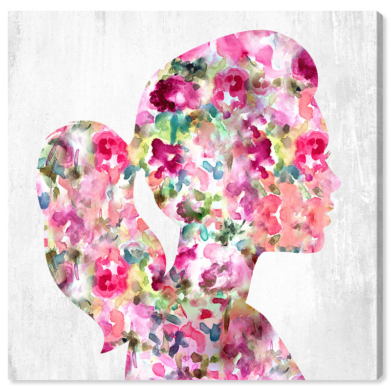 Portrait of a Lady - Reproduction d'art graphique sur toile tendue, H 30 po x l 30 po x P 0,8 po