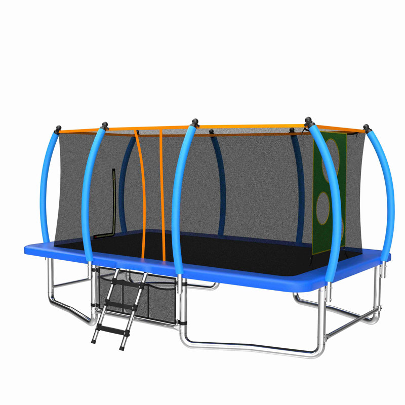 Longue trampoline rectangulaire extérieure pour enfants adultes