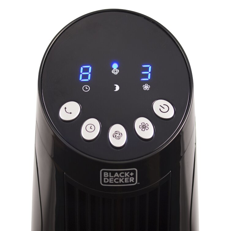 Black & Decker 36 in. Digital Tower Fan with Remote