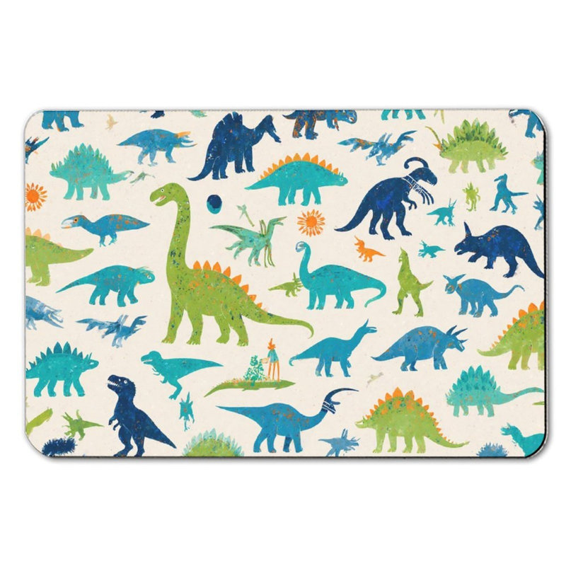 Tapis pour salle de bain Dinosaur