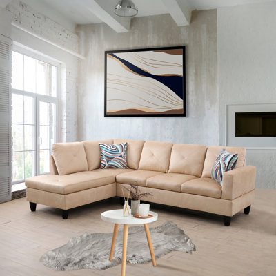 Aizleigh Upholstered L-Shaped Sectional