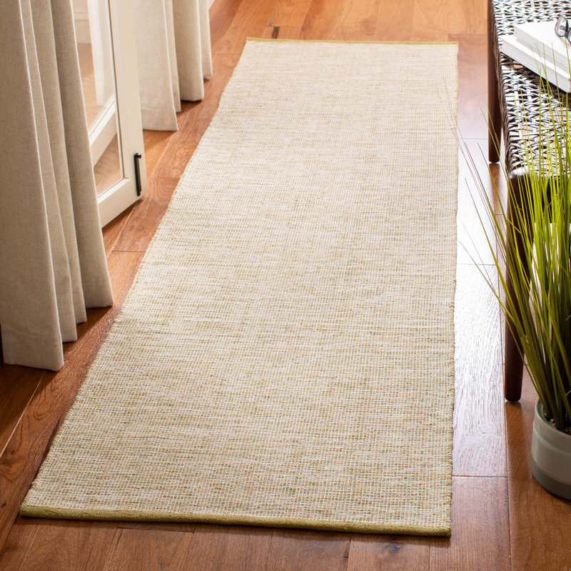 Tapis en coton Damian, Tapis de couloir 2 pi 3 po x 8 pi