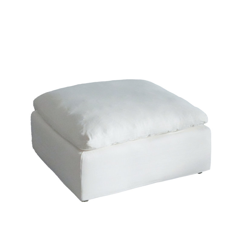 Canapé moderne Harper, 33.05" H x 105.05" W x 70.05" D, 4, Blanc
