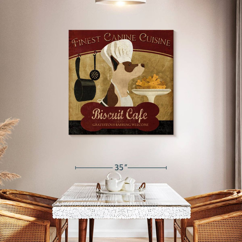 Ketti Biscuit Cafe, 39" H x 39" W