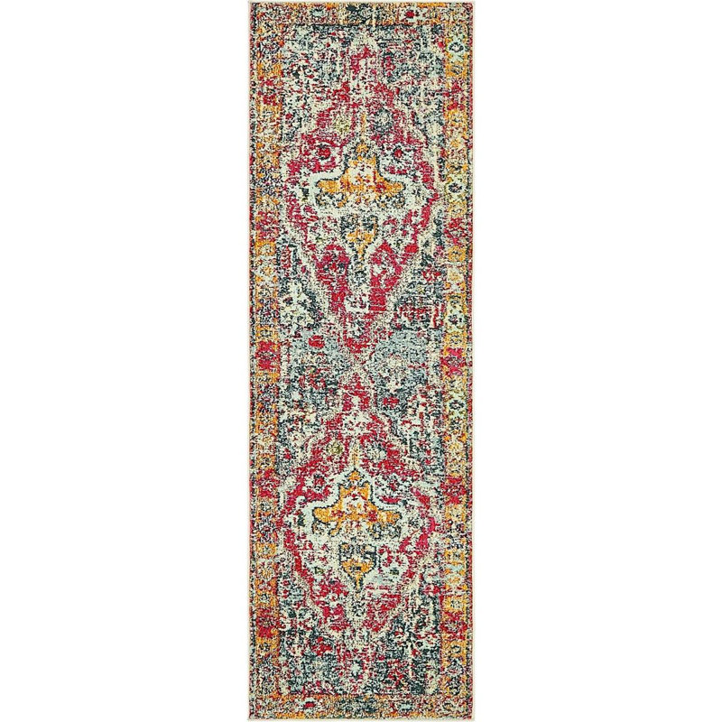 Abstract Indoor Rug, Runner 2' x 6'7"