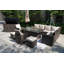 10 - Person Patio Conversation Set with Cushions
