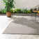 Squares Grey Indoor/Outdoor Rug