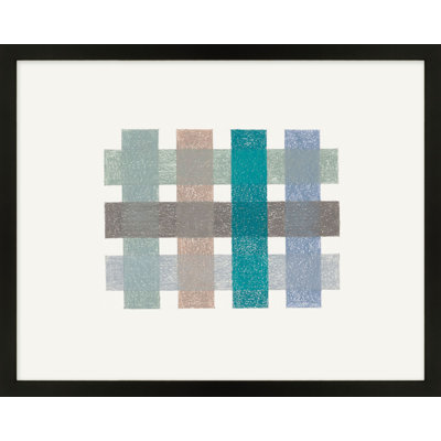 Untitled (Gridlock) No.3 By Beth James - Framed Wall Art