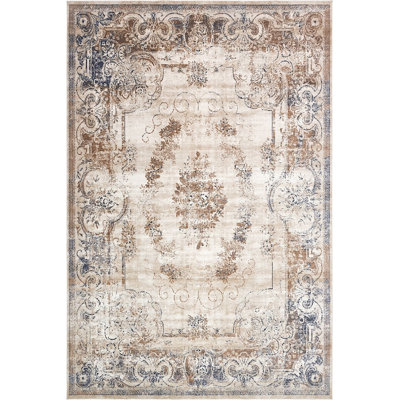 Tapis beige / gris Widener