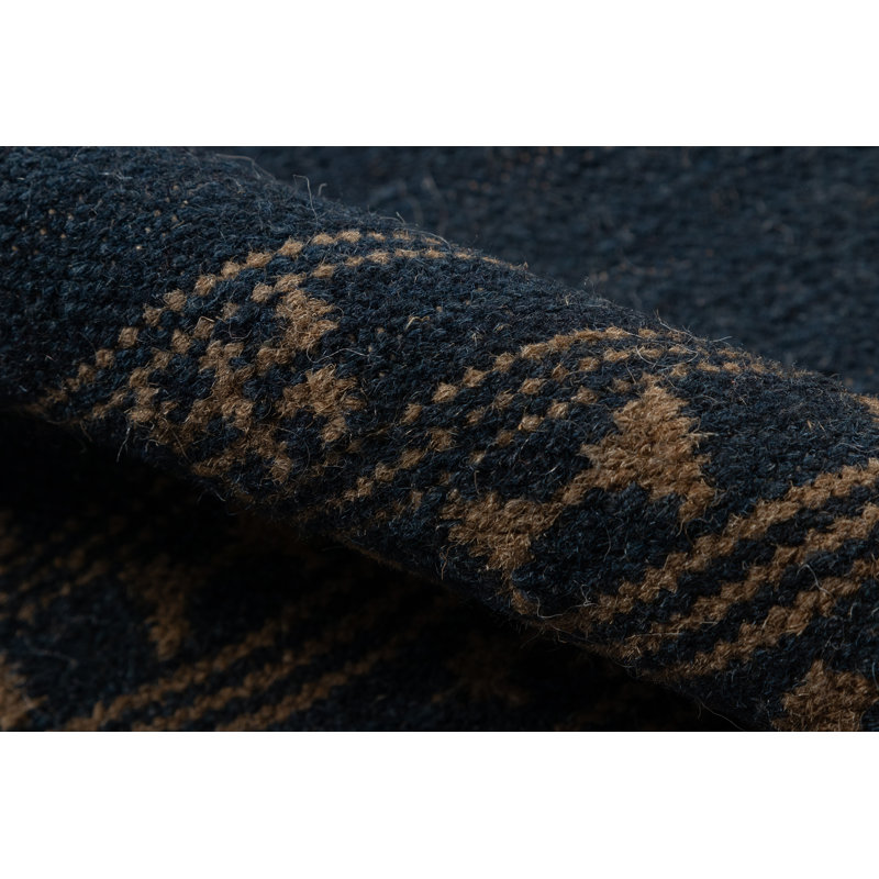 Duar Wool Moroccan Area Rug, Rectangle 10' x 14'