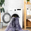 Tapis lavable 5 x 8 po à poils courts, antidérapant, teint, pliable pour la cuisine, le couloir
