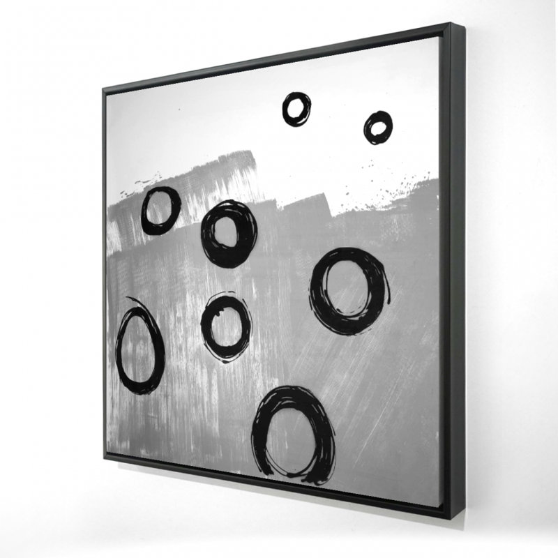 Deconstructed - 24"x24" Framed canvas