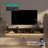 Floating TV Stand Wall Mounted With 16 Color Leds