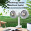 Petit ventilateur mural de bureau à pince USB