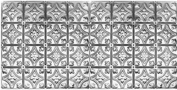 SAMPLE - Victorian Tin-plated Steel Tile