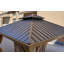 Abri de jardin permanent à toit rigide 12 * 12FT