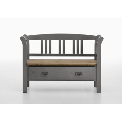 Polebridge Solid Wood Storage Bench
