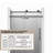 44"-48" W x 76" H Reversible Frameless Single Sliding Shower Door with 3/8" Clear Tempered Glass-99356184