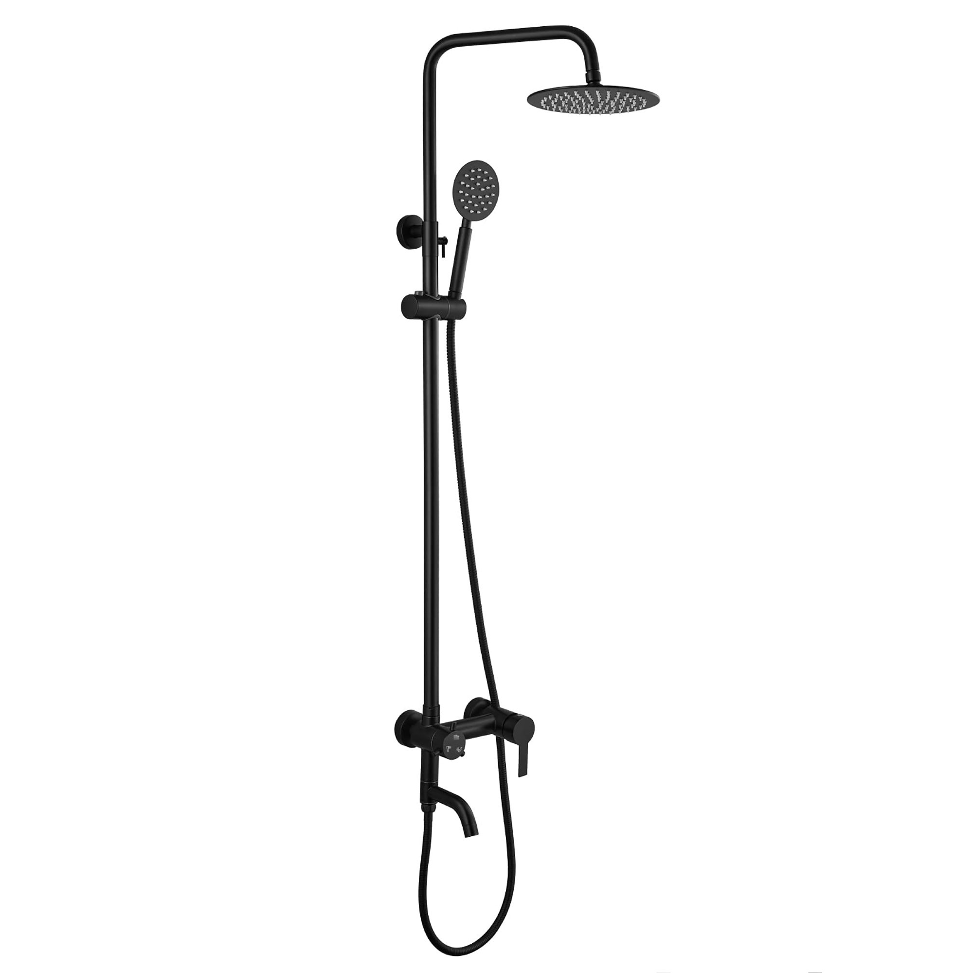 MORLOD Stainless Steel Wall Mounted Outdoor Shower and Footwash Spout ...