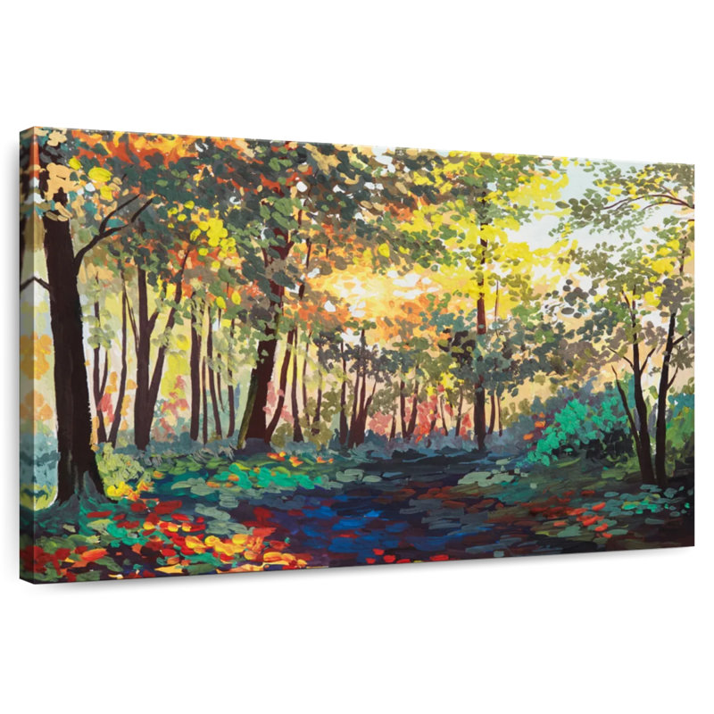 Alvord Colourful Forest Foliage, 30" H x 45" W