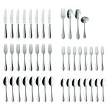 Mademoiselle 64 Piece Flatware Set, Service for 12