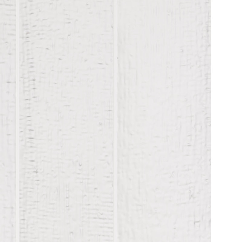 White Vinyl 73" Board and Batten Exterior Shutters