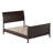 Arite Solid Wood Low Profile Sleigh Platform Bed with Matching Footboard-1653540576-1653540604