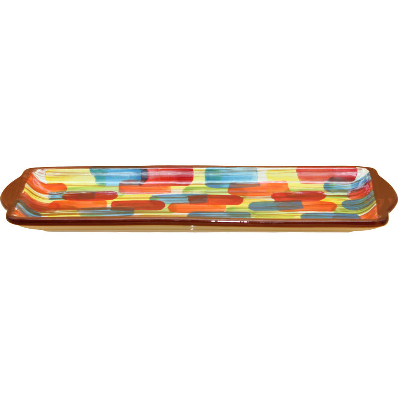 Ivy Bronx Aurya Ceramic Platter