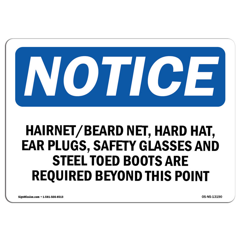 Bouchons d'oreille en plastique pour filet à barbe 10 po x 7 po