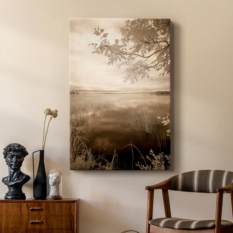 Peaceful Morning II - galerie sur mesure, H 18 po x l 12 po