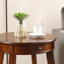 Table d'appoint ACME Aberta, noyer-61080978