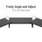 Mind Reader Dual Monitor Stand, Height Adjustable, Desktop Organizer, Laptop Riser, Office, 51.25"L x 9.25"W x 4.75"H