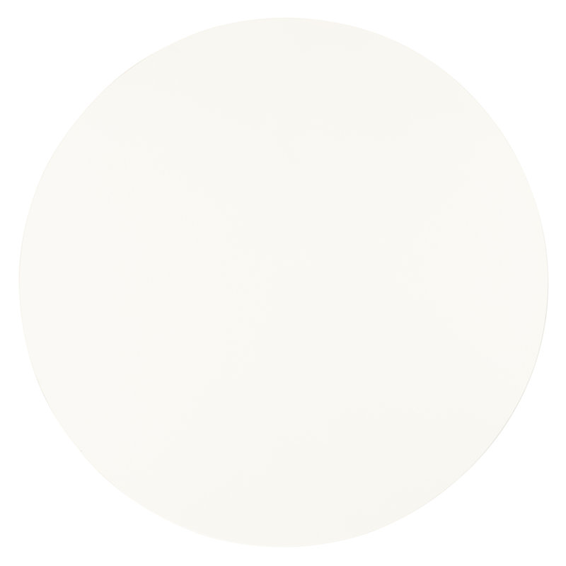 Saxon Outdoor Round Dining Table, Light Gray