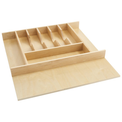 Rangement de tiroir pour couverts Rev-A-Shelf, érable