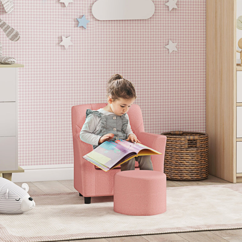 Lampley Children's Foam Chair, Pink