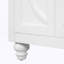 Meuble-lavabo moderne 24 po avec motif elliptique orné et charnières à fermeture douce-783065543