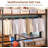 Loft Bed With L-shaped Desk And 8 Storage Drawers-417310874