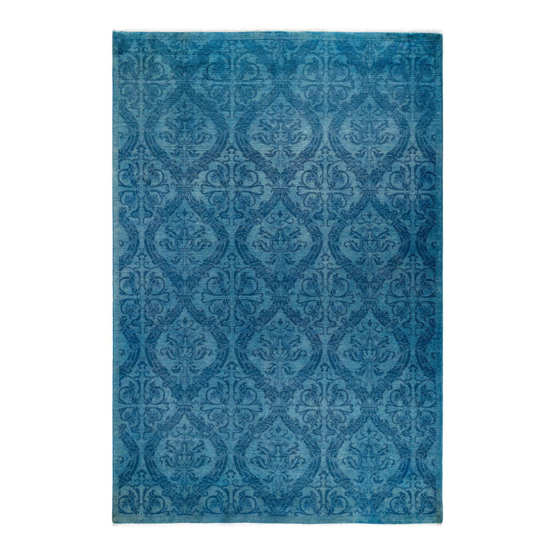 Fine Vibrance One-of-a-Kind 5' 1" X 7' 6" Hand Knotted Area Rug