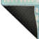 Premium Machine Washable Prisco Teal Rug