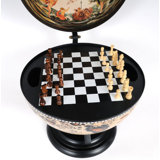 Manufactured Wood Tabletop Globe