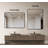 Rectangular Bathrrom Mirror (Black)-1227415255