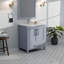 Meuble-lavabo polyvalent avec rangement abondant et design élégant-817384527