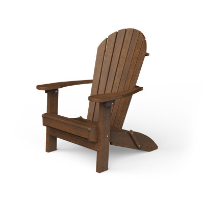Chaise Adirondack pliante en plastique Wisby