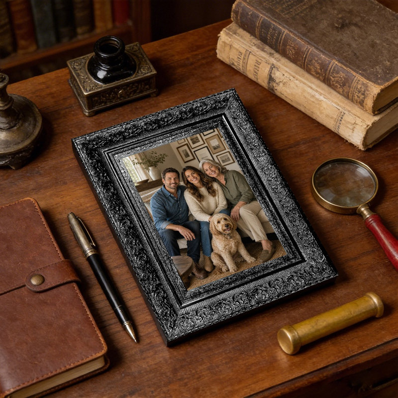 Cadre photo noir 1PC 11 "x 14" avec décoration murale