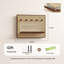 Tablette murale en bois massif-2144345570