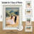 5X7 Picture Frame Set Of 4 With 2 Mats, Rustic Farmhouse Photo Frame With Tempered Glass, Distressed Vintage Frame 3.5X5 & 4X6 With Mat Or 5X7 Without Mat For Wall Or Tabletop Display Home Office Gift