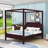 Canopy Platform Bed with Headboard-349827762-349827772