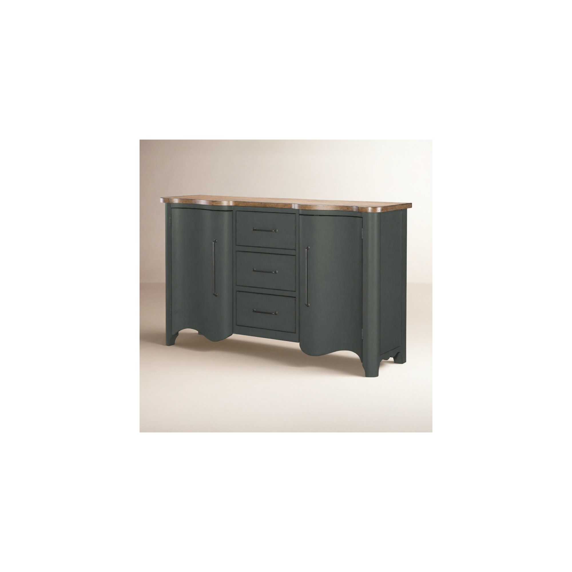 Country Living 3-Drawer Accent Chest 3, Brown