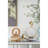 47x15.5x31" Rectangular Console Table with Elegant Floral Design and Mirrored Silver Finish