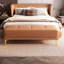 Banc rembourré orange-1402056732